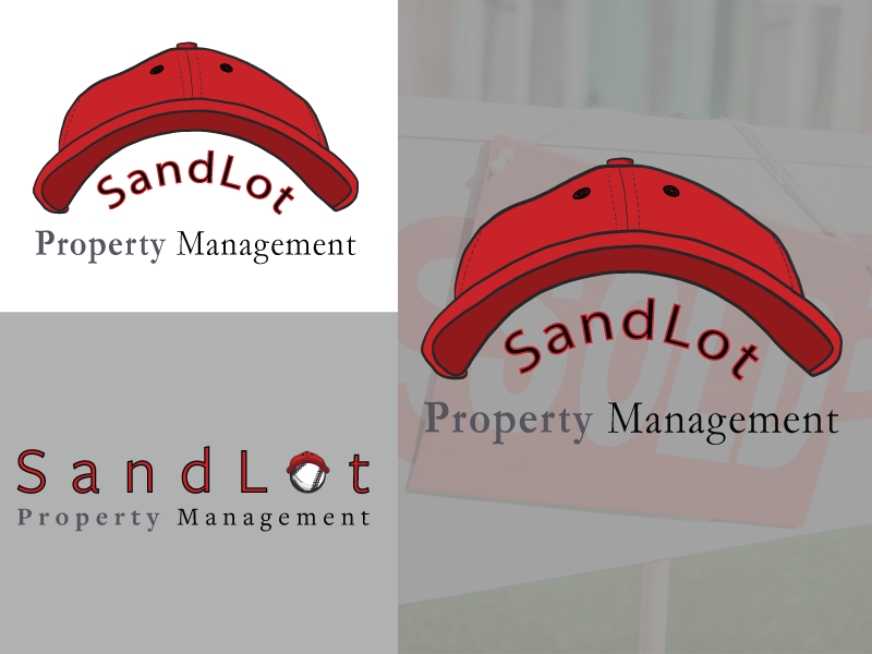 SandLot Property Management property property management sports logodesign logo vector illustrator