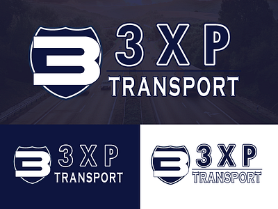 3XP Transport branding illustrator logo logodesign transport transportation vector