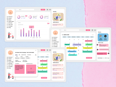 Campaign Calendar branding calendar design marketingcampaign productdesign ui uiuxcasestudy uiuxdesign ux uxresearch