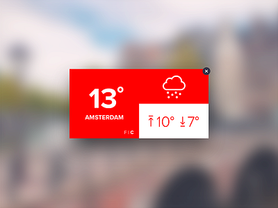 Day 36 - Domestic Weather App dailyui temperature ui ux weather