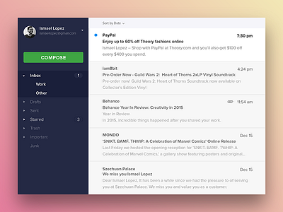 Day 40 - Email UI