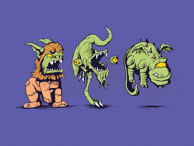 Ted, Dan, and Pete dinosaur dinovember drawing halloween illustration illustrator trick or treat