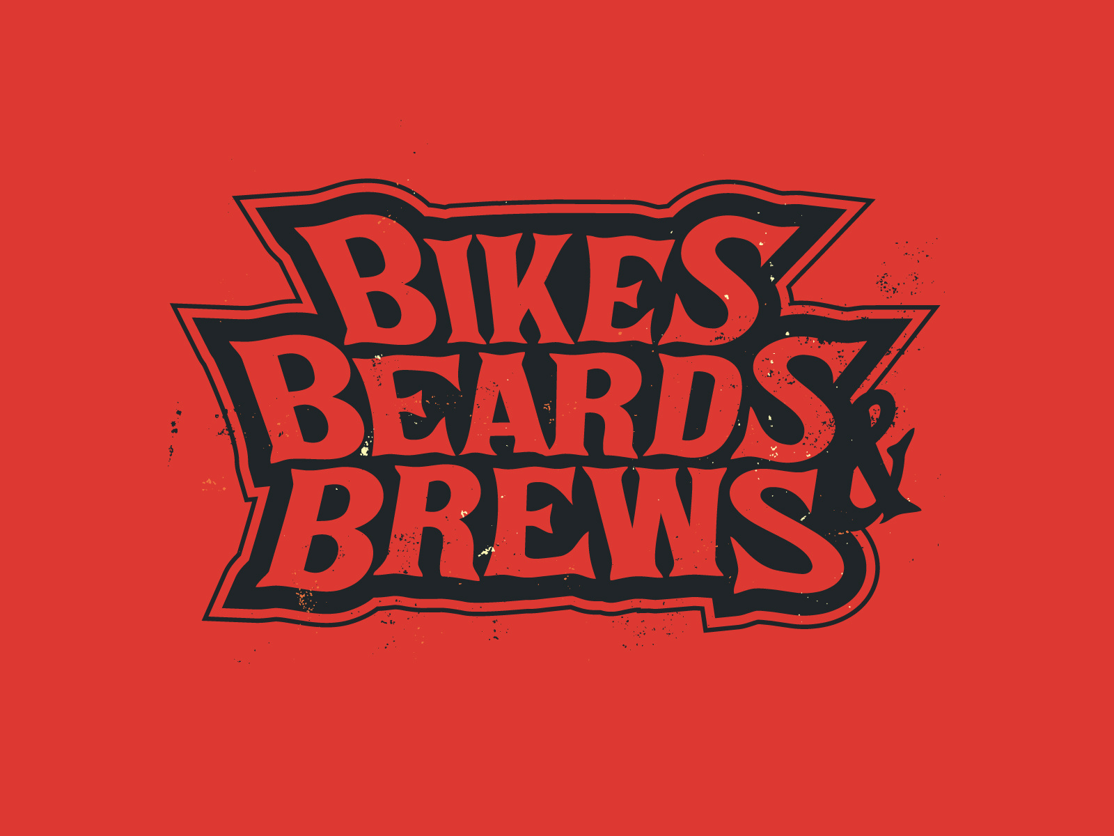 Bikes Beards and Brews Logotype by Adam Cutler on Dribbble