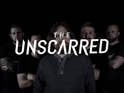 The Unscarred Logo band independent music local band maine metal metalcore music new england rock