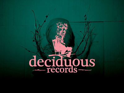 Deciduous Records Logo avant garde branding logo music industry occult post metal post rock record label