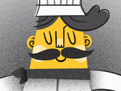 Details brand brandguide chef cookbook designer gray illustration noise recipe texture tools yellow