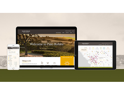 Pasowine.com digital filter intuitive paso robles pasowine redesign responsive website wine wine country winery
