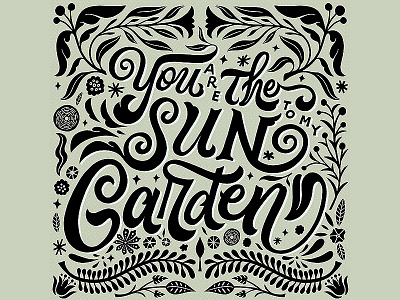 You are the sun