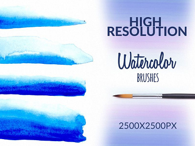 Watercolor Stamp Brushes