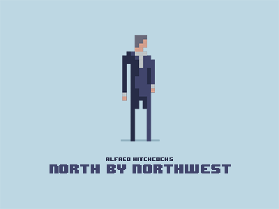 North By Northwest art pixel