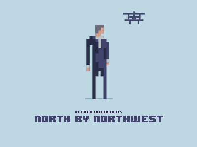 North By Northwest Re art pixel
