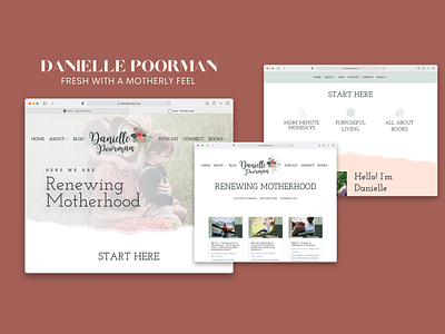 Danielle Poorman | Fresh with a motherly feel!