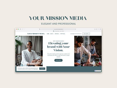 Your Mission Media | Elegant & Professional webdesign webdevelopment webflow