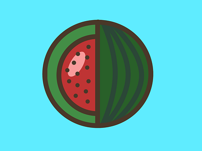 Watermelon art artist artwork design icons iconset illustration vector
