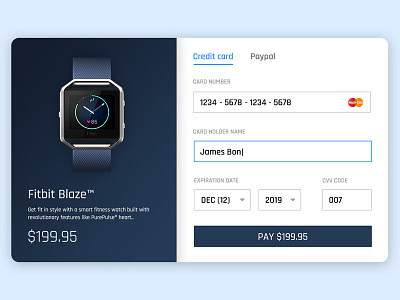 Daily ui #002 card payment payment single payment