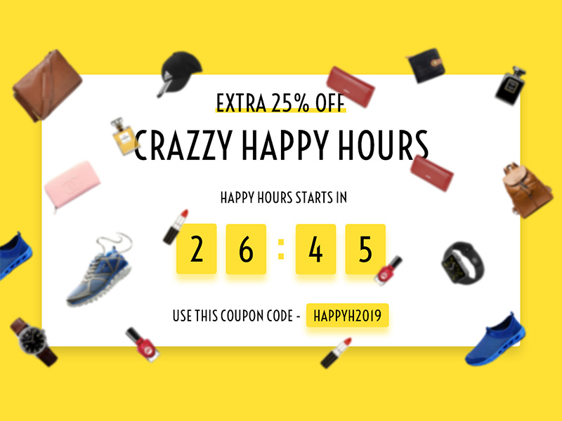 Daily ui #014 coupon code floating sale timer sale timer countdown timer