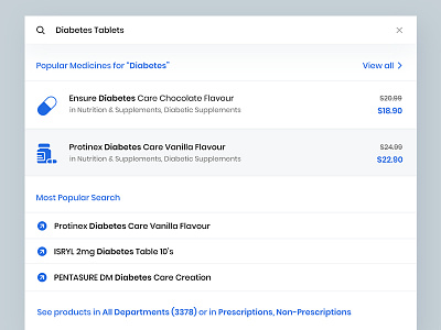 Daily ui #022 medical search search search list search page search ui suggestions