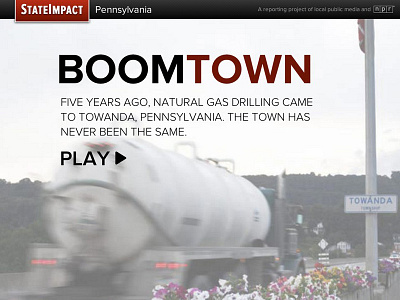 Boomtown audio documentary interactive jplayer mobile popcorn.js responsive tablet