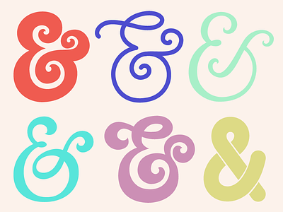 Ampersands ampersands lettering typography