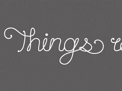 Things