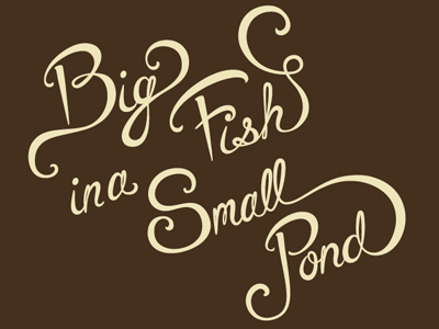 Big Fish Lettering