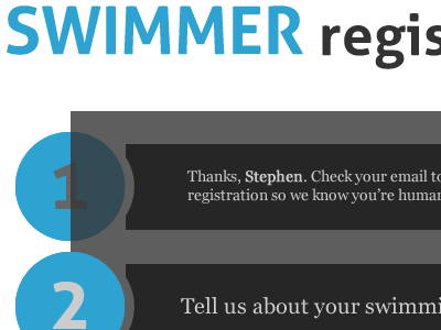 Swimmer Registration