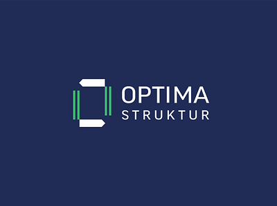 Optima Struktur Brand Identity branding design logo typography vector