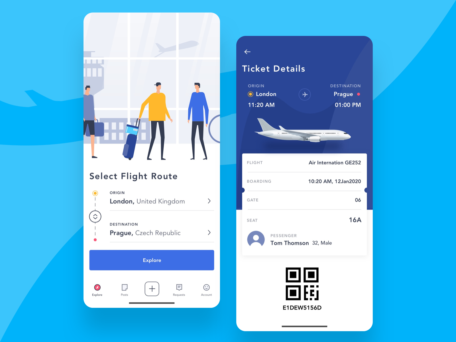 Flight App By Yudiz Solutions Ltd On Dribbble