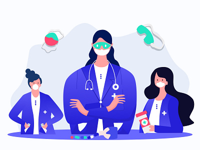 Doctors illustration