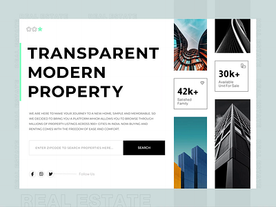 Real Estate Website Design animation architecture building dark mode design interaction landing page motion motion design motion graphics property real estate realtor transition typography ui user interface ux web website