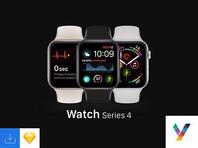 Watch Series 4 Mockup