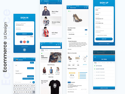 E-commerce UI design