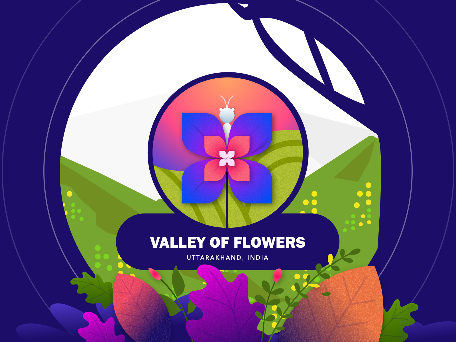 Valley Of Flowers by Yudiz Solutions Ltd on Dribbble