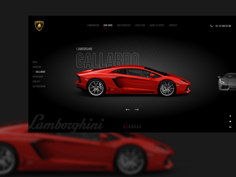 Automobile Web Ui By Yudiz Solutions Pvt Ltd On Dribbble