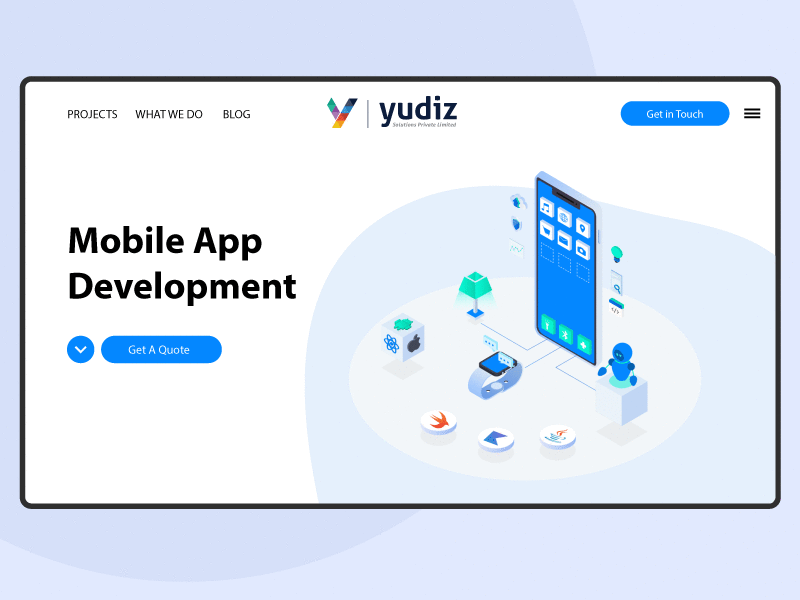 Mobile App Development Artwork & Animation | Yudiz