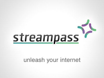 Streampass Logo by Andrew Gomez on Dribbble