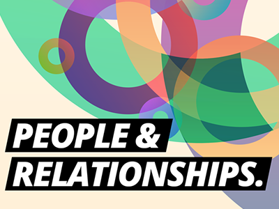 Relationship Poster pastel people poster