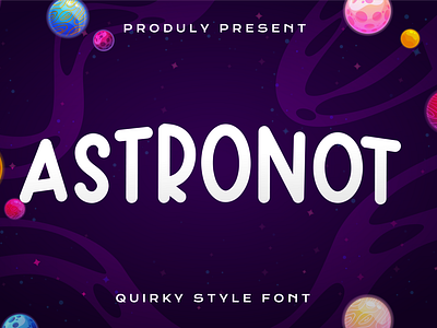 Astronot Font by Role Type on Dribbble