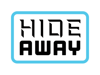 Hideaway Case brand case component hide identity logo mark