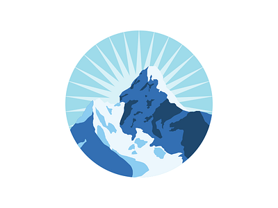 Everest Illoustration everest icon illustration mountain thumbnail