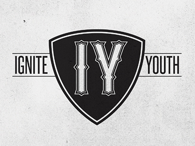 Ignite Youth logo shield type