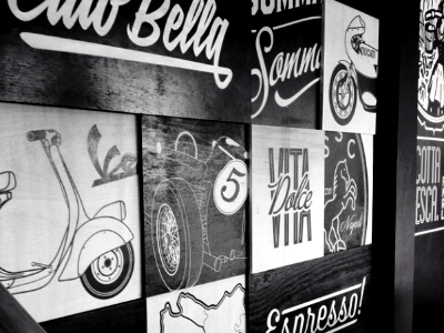 Caffe Wall Graphic