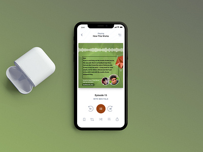 15th episode of How This Works with Ben Falk audiogram ecological design fractals iphonex podcast app podcast art podcast artwork