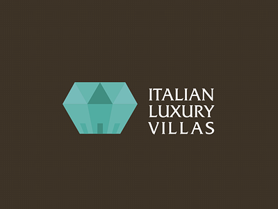 ILV logo diamond houses logo luxury villas