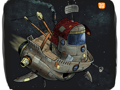 Junker (study) characters childrens book childrens books concepts graphicnovel illustration spaceship studies