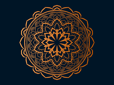 Coloring Mandala Design