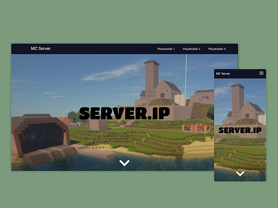 Minecraft Website concept minecraft website website concept