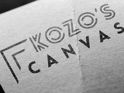 Logo Design for Kozo's Canvas