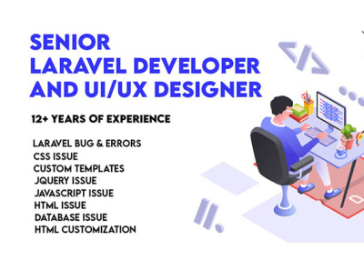 Laravel app development codeigniter css dashboard design design e commerce ecommerce app front end development laravel laravel development networking php