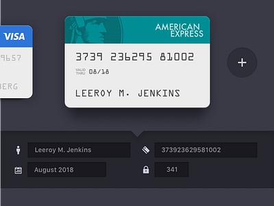 Day 2: Credit Card Checkout credit card daily ui dailyui